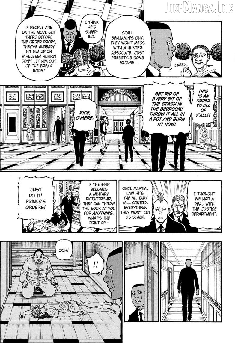 Hunter x Hunter, Chapter 414 image 05